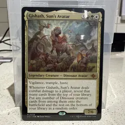 Gishath, Sun's Avatar The Lost Caverns of Ixalan Regular - Image 1