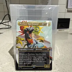 Pantlaza, Sun-Favored (Borderless) Commander: the Lost Caverns of Ixalan Regular - Image 1