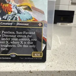 Pantlaza, Sun-Favored (Borderless) Commander: the Lost Caverns of Ixalan Regular - Image 4