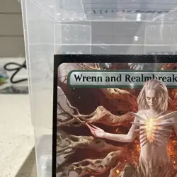 MTG - Wrenn and Realmbreaker (Borderless) March of the Machine Regular #322 - Image 2