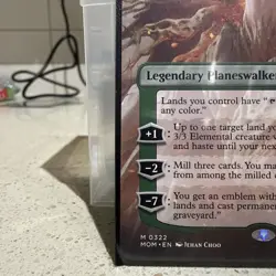 MTG - Wrenn and Realmbreaker (Borderless) March of the Machine Regular #322 - Image 5