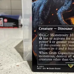 Grim Giganotosaurus Borderless, Universes Beyond: Jurassic World Collection - Image 5