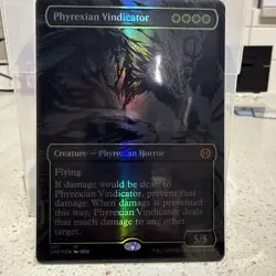 Phyrexian Vindicator (Oil Slick Raised Foil) Phyrexia: All Will Be One Foil - Image 1