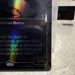 Phyrexian Vindicator (Oil Slick Raised Foil) Phyrexia: All Will Be One Foil - Image 4