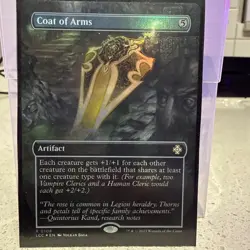 Coat of Arms (Borderless) Commander: the Lost Caverns of Ixalan Foil - Image 1