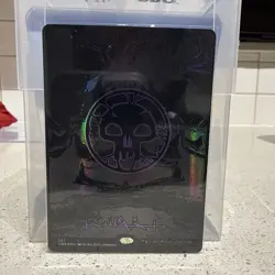 Phyrexia All Will Be One MTG Lands, Oil Slick, Textured, Near Mint Condition - Image 1