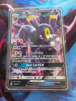 Umbreon GX 80/149 SM Base Set Holo NM – Ultra Rare Pokemon Card – Sun & Moon - Image 1