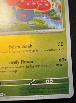 Vileplume 003/094 Reverse Holo Rare Phantasmal Flames Pokemon TCG - Image 5