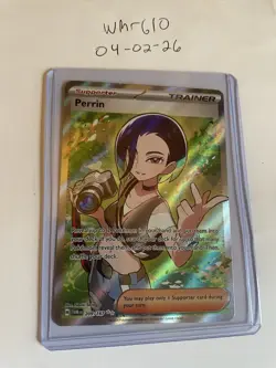 Pokemon TCG Perrin Full Art Ultra Rare Holo Sv06 Twilight Masquerade 209/167 - Image 1