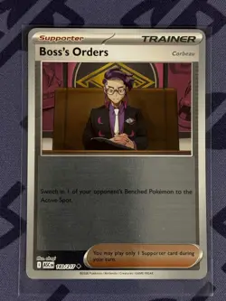 Pokemon TCG - Boss's Orders 183/217 Reverse - Pack Fresh/NM - Ascended Heroes - Image 1
