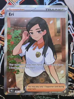 Pokemon TCG - Eri 136/131 - Full Art Ultra Rare - Prismatic Evolutions - NM/M - Image 1
