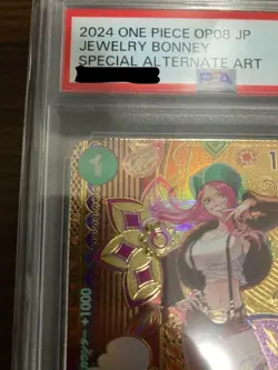 PSA 10 Jewelry Bonney One Piece Card ST02-007 OP08-Special Alt Art Japanese JPN - Image 3