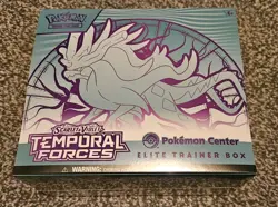 Temporal Forces Walking Wake Pokemon Center Elite Trainer Box ETB - New & Sealed - Image 1