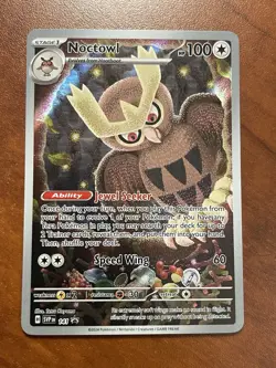 Pokemon Noctowl Sv: Scarlet & Violet Promo Holo 141 - Image 1