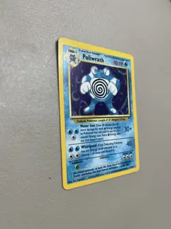 Pokemon TCG Poliwrath Holo Rare base Set - Image 2
