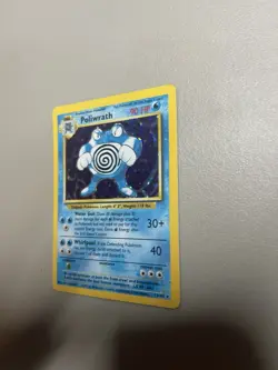 Pokemon TCG Poliwrath Holo Rare base Set - Image 3