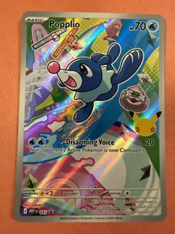 Pokemon TCG First Partner Illustration Litten, Rowlet, Popplio Set - Image 4