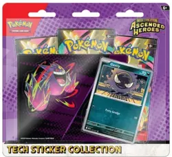 Pokemon Ascended Heroes Ghastly Tech Sticker Collection New & Sealed - Image 1
