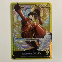 Monkey D Luffy Foil Leader Egghead ST29-001 One Piece Tcg Near Mint Single! - Image 1
