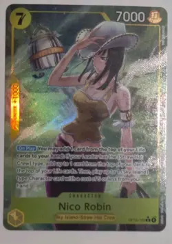 Nico Robin | OP15-109 NM | R Alt Art | Adventure On Kami’s Island |One Piece TCG - Image 1