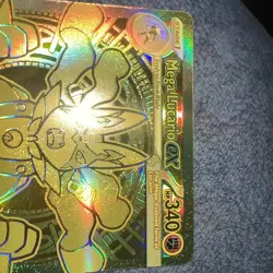 Mega Lucario EX 188/132 - Gold Rare - Mega Evolution Base Set - Pokemon TCG - Image 3