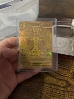 Pokemon TCG Mega Lucario EX Mega Evolution 188/132 Gold Rare Card - Image 2