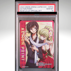 PSA10 UAPB/CGH-AP01 Lelouch & C.C. Action Point Code Geass Union Arena - Image 1