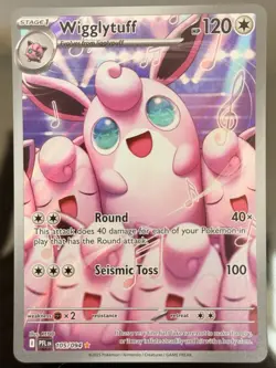 Wigglytuff 105/094 ME02: Phantasmal Flames Holo Illustration Rare Pokemon TCG - Image 1