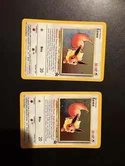 2x EEVEE #11 Black Star Promo Holo Pokemon Card, Vintage WOTC - Image 4