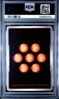 2022 DRAGON BALL SUPER CARD GAME #DB2-133 Vegeta Strength of Legends PSA 10 - Image 2