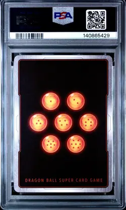 2022 DRAGON BALL SUPER CARD GAME #NT10-105 Vegeta Prideful Transformation PSA 10 - Image 2