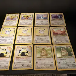 Pokemon TCG Jungle Wizards Pidgeot Dratini Dragonair Wigglytuff Lot 12 Cards - Image 3