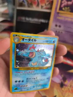 Pokemon Karte Card Feraligatr Impergator Neo Genesis Holo Wotc japanese VG - Image 3