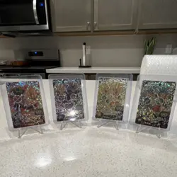 Dragon Ball Super Foil Cell Card Lot 4 Japanese Standard Size Cards - Image 1