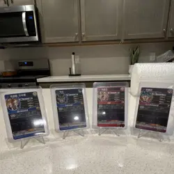 Dragon Ball Super Foil Cell Card Lot 4 Japanese Standard Size Cards - Image 2