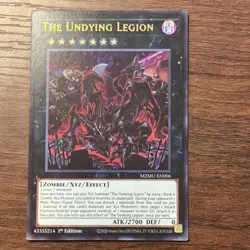 🔥The Undying Legion MZMU-EN006 Ultra Rare 1st Edition Yu-Gi-Oh! 🔥 - Image 2