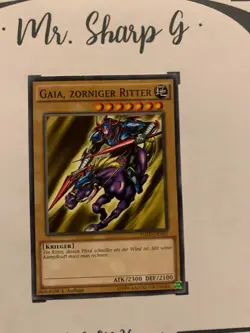 GAIA, ZORNIGER RITTER - 1. AUFLAGE YGLD-DEA05 DEUTSCH Yu-Gi-Oh! CARD COMMON TCG - Image 3
