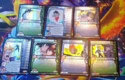 Dragon Ball Z, CCG, Score, 7 Card Lot Gohan Trunks Android 18 Holo Movie 7 - Image 1