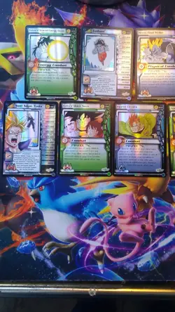 Dragon Ball Z, CCG, Score, 7 Card Lot Gohan Trunks Android 18 Holo Movie 7 - Image 2