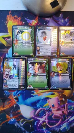 Dragon Ball Z, CCG, Score, 7 Card Lot Gohan Trunks Android 18 Holo Movie 7 - Image 3