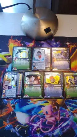 Dragon Ball Z, CCG, Score, 7 Card Lot Gohan Trunks Android 18 Holo Movie 7 - Image 5