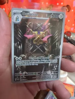 Pokemon Doublade 100 HP Weaponized Swords Stage 1 POR 058/088 Card - Image 1