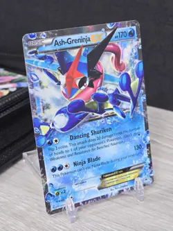 Pokemon Card TCG Ash-Greninja EX XY133 Blackstar Promo 2016 Holo Rare - Image 1