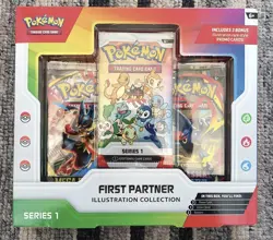 FIRST PARTNER ILLUSTRATION COLLECTION BOOSTER PACKS POKEMON TCG CARDS - Image 1