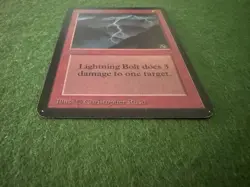 MtG Lightning Bolt Alpha, great condition! (PV-0031) - Image 4