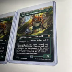 2x lot Loot, Exuberant Explorer (Borderless) Foundations Regular - Image 4