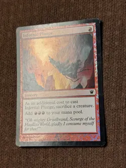 Infernal Plunge FOIL, Innistrad, Magic the Gathering, Modern, Commander, MTG - Image 3