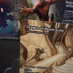 Dragon of Mount Gulg Ancient Dragon Final Fantasy MTG Non Foil NM - Image 2