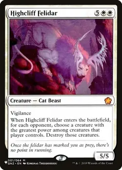 Highcliff Felidar The List NM MTG - Image 1