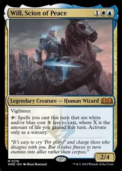 Will, Scion of Peace WOE NM MTG - Image 1